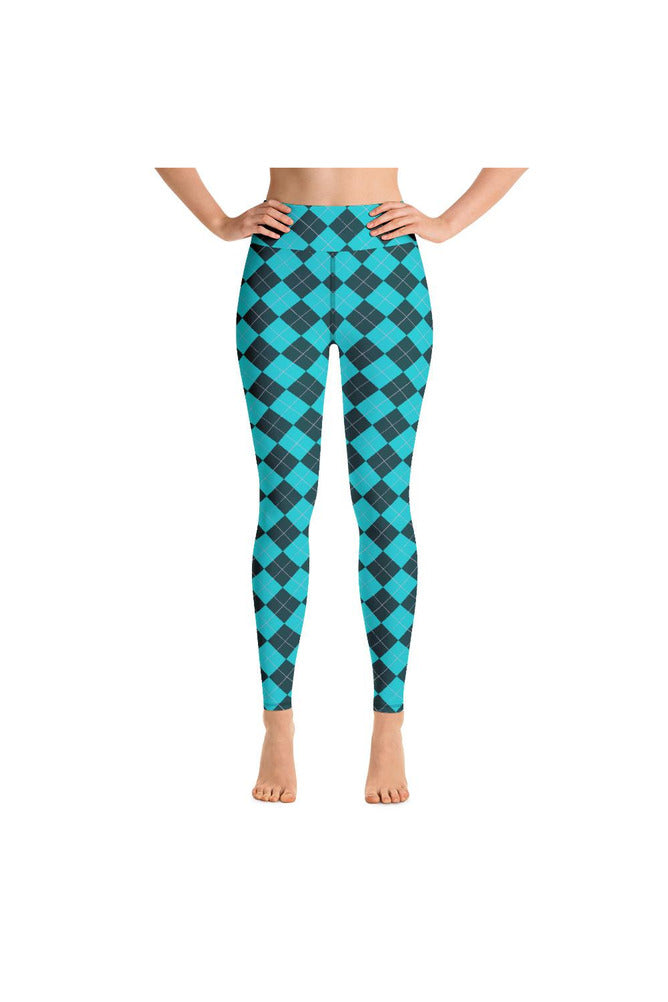 Argyle Yoga Leggings - Objet D'Art