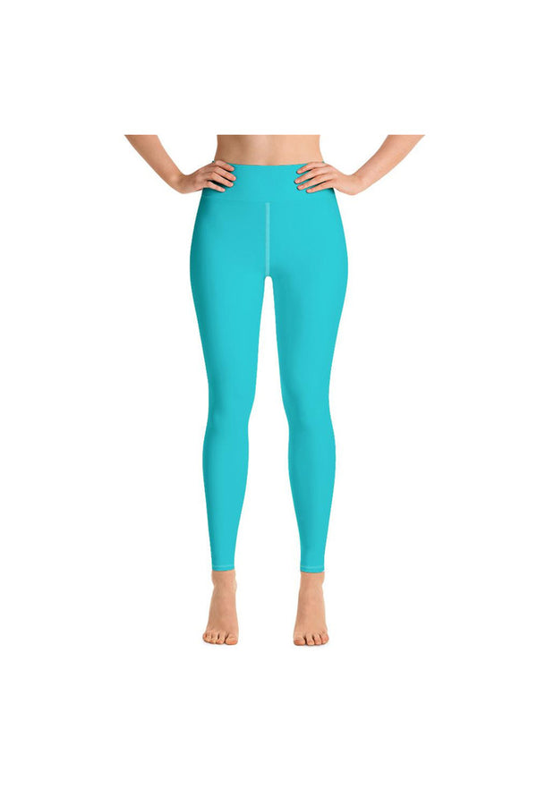 Robin's Egg Blue Yoga Leggings - Objet D'Art