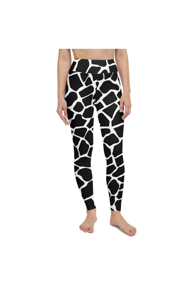Cow Print Yoga Leggings - Objet D'Art