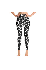 Cow Print Yoga Leggings - Objet D'Art