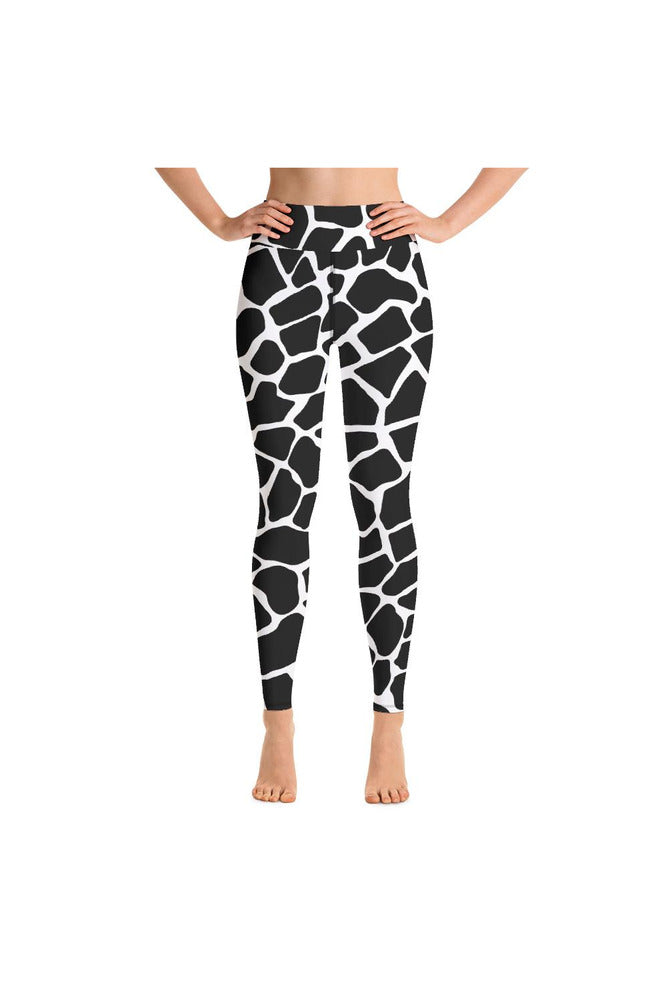 Cow Print Yoga Leggings - Objet D'Art