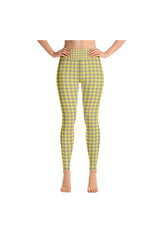 YG Houndstooth Yoga Leggings - Objet D'Art