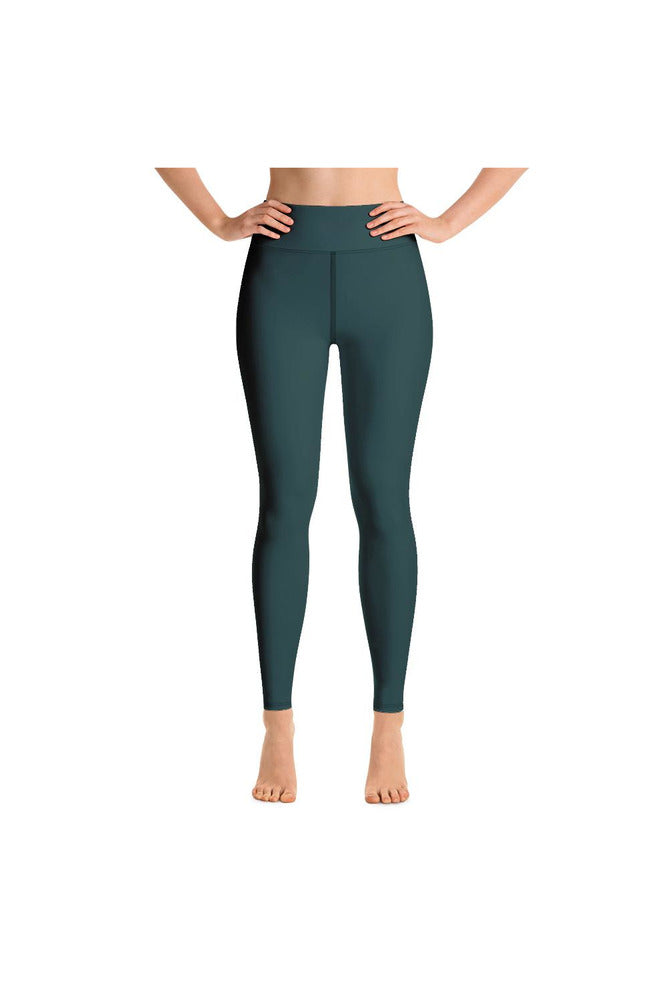 Storm Green Yoga Leggings - Objet D'Art