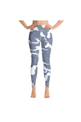 Crashing Waves Yoga Leggings - Objet D'Art