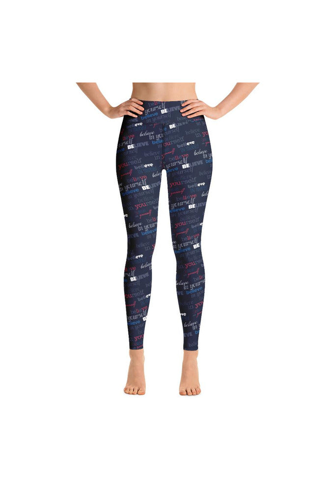 Believe in Yourself Yoga Leggings - Objet D'Art