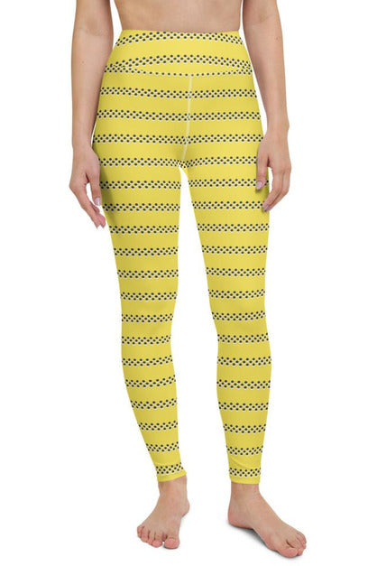Striped Yoga Leggings - Objet D'Art