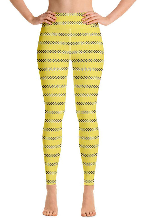Striped Yoga Leggings - Objet D'Art