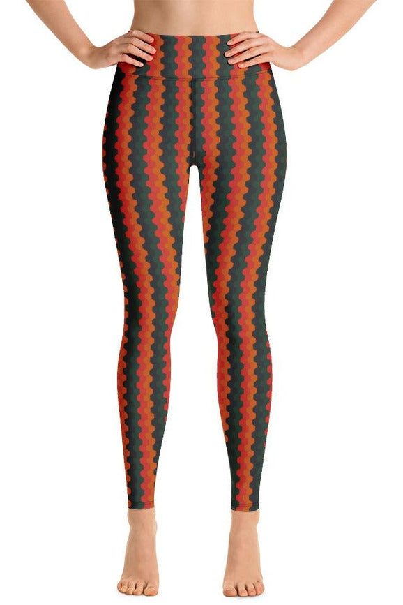 Honeycomb Yoga Leggings - Objet D'Art