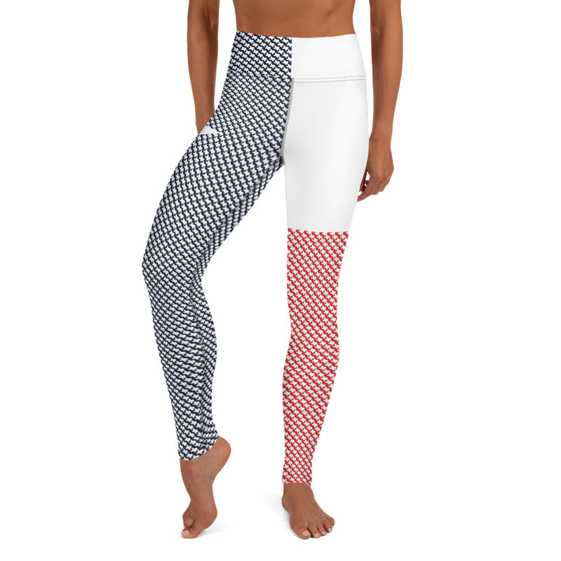 Texas Flag Yoga Leggings - Objet D'Art