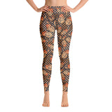 Butterfly Print Yoga Leggings - Objet D'Art