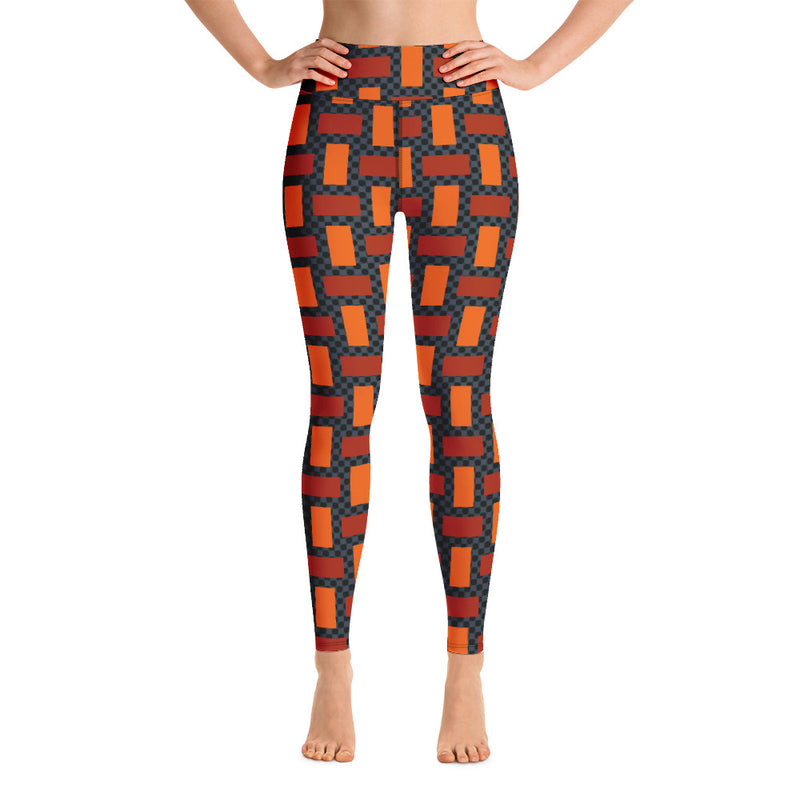 Autumn Figures Yoga Leggings - Objet D'Art