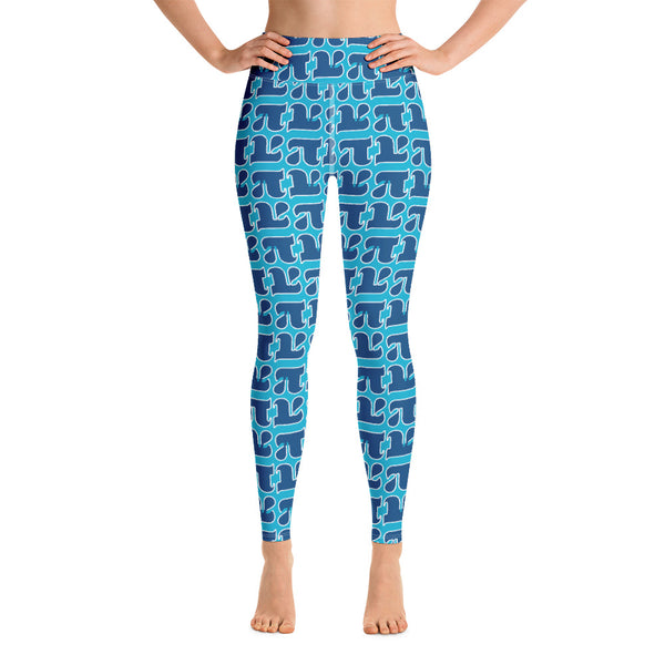 Pi Print Yoga Leggings - Objet D'Art