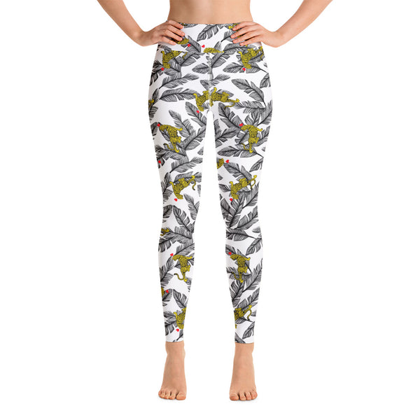 Crouching Tiger Yoga Leggings - Objet D'Art