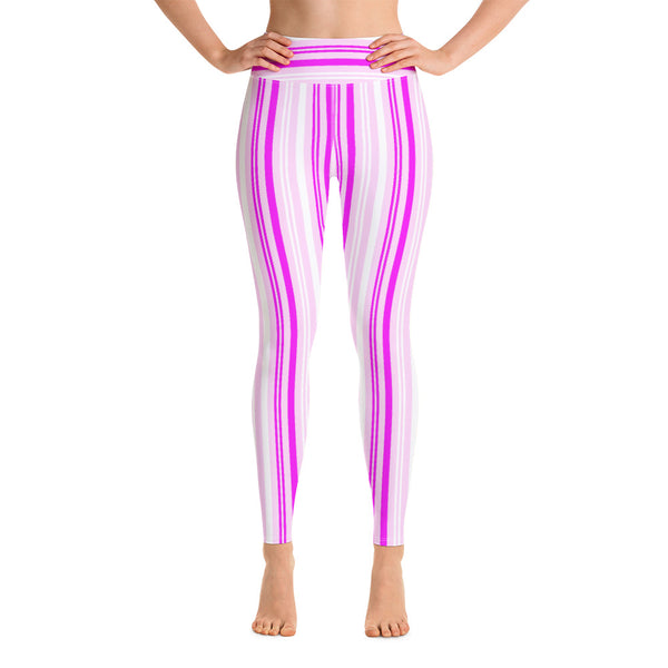 Striped Yoga Leggings - Objet D'Art
