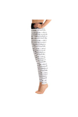 Preamble of the Constitution Yoga Leggings - Objet D'Art