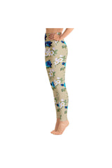 Floral Yoga Leggings - Objet D'Art