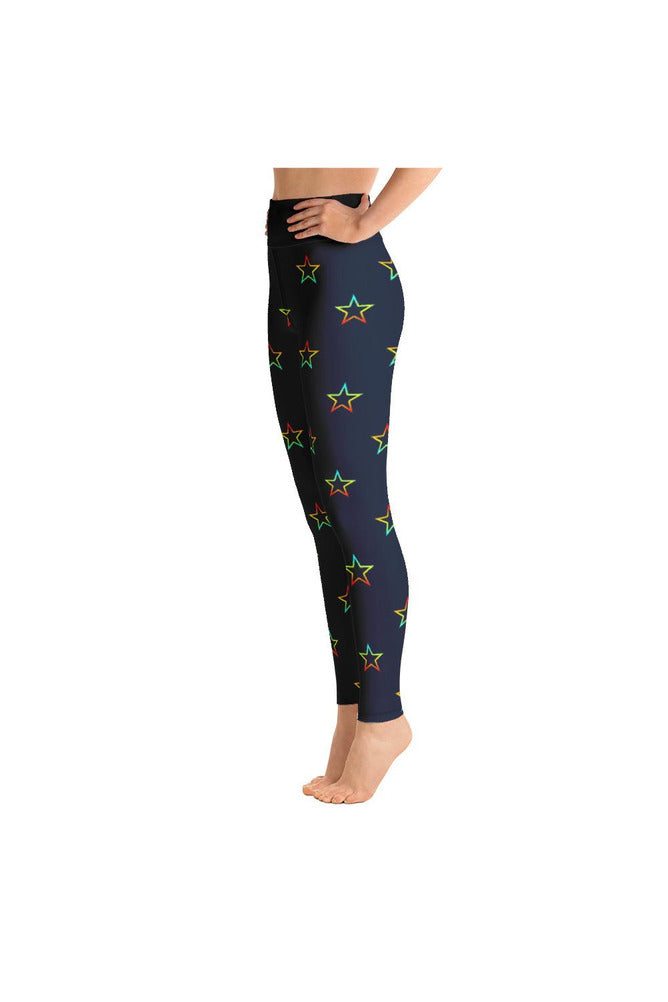 Starry Night Yoga Leggings - Objet D'Art