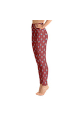 Indira Floral Yoga Leggings - Objet D'Art
