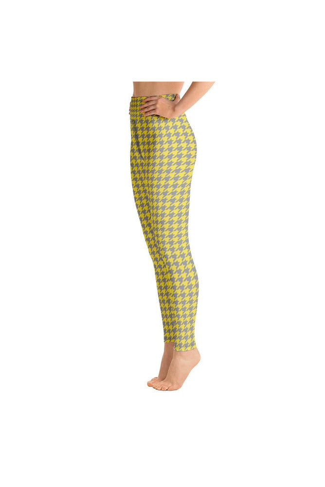 YG Houndstooth Yoga Leggings - Objet D'Art