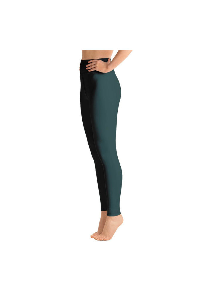 Storm Green Yoga Leggings - Objet D'Art