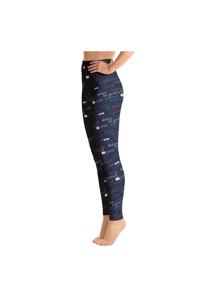 Believe in Yourself Yoga Leggings - Objet D'Art