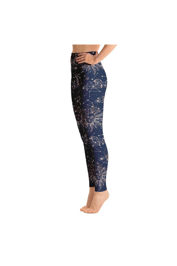 Zodiac Constellation Yoga Leggings - Objet D'Art