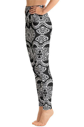 Arabesque Yoga Leggings - Objet D'Art