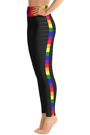 Rainbow Yoga Leggings - Objet D'Art