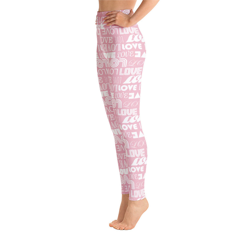 Amor Us Yoga Leggings - Objet D'Art