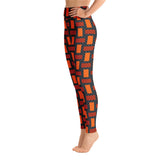 Autumn Figures Yoga Leggings - Objet D'Art