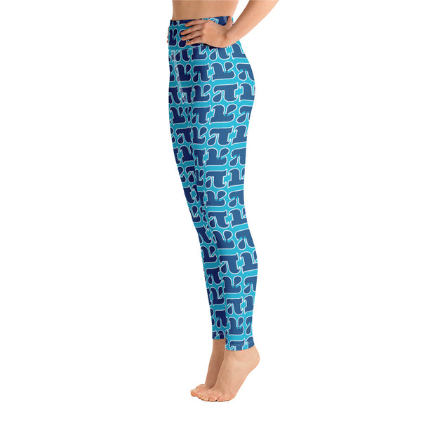 Pi Print Yoga Leggings - Objet D'Art
