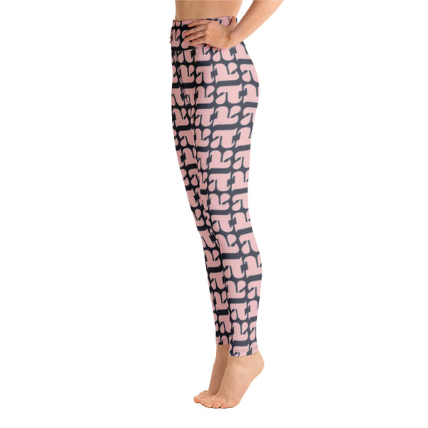 Pi Print Yoga Leggings - Objet D'Art
