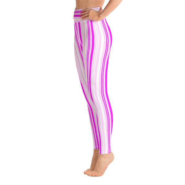 Striped Yoga Leggings - Objet D'Art