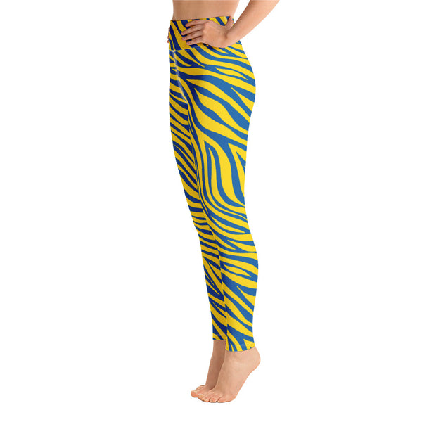 Support Ukraine Yoga Leggings - Objet D'Art