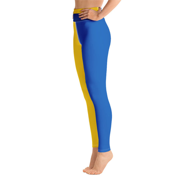 Ukraine Yoga Leggings - Objet D'Art