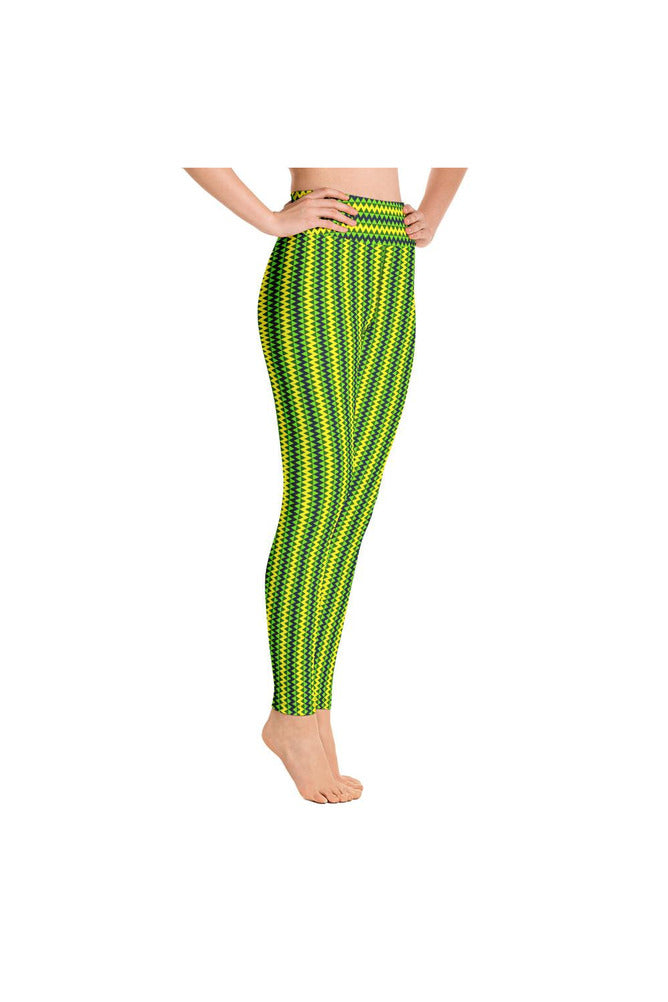 Green Machine Yoga Leggings - Objet D'Art