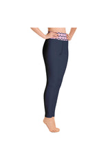 Dot Accented Yoga Leggings - Objet D'Art