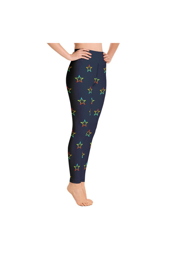 Starry Night Yoga Leggings - Objet D'Art