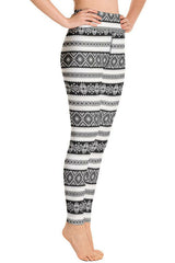 Arabesque Yoga Leggings - Objet D'Art