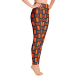 Autumn Figures Yoga Leggings - Objet D'Art