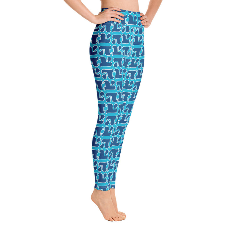 Pi Print Yoga Leggings - Objet D'Art