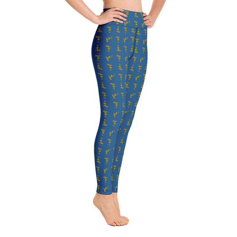 Tiger Parade Yoga Leggings - Objet D'Art