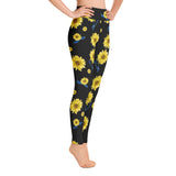 Sunflower Yoga Leggings - Objet D'Art