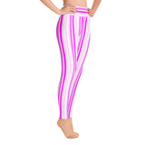 Striped Yoga Leggings - Objet D'Art