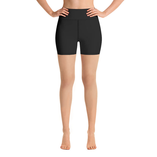 Black Yoga Shorts - Objet D'Art