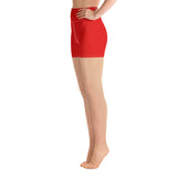 Love Red Yoga Shorts - Objet D'Art