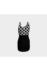 Geo Matrix Bodycon Dress - Objet D'Art