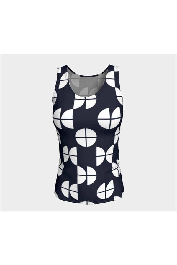 Bauhaus Simplicity Fitted Tank Top - Objet D'Art
