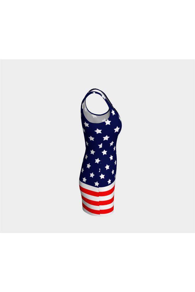 US Flag Bodycon Dress - Objet D'Art