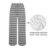 diamond life times 2 Women's Wide Leg Lounge Pants (Model L77)